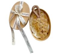 Jabón de uva en una cuerda Jabón de uva Exquisito vívido en una cuerda Decoración fragante para el hogar para lavarse las manos ambientar o decorar Amarillo