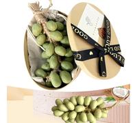 Jabón de uva, hecho a mano, jabón de uva en una cuerda, baño facial y corporal, racimo de uvas con extractos botánicos, exquisita decoración del hogar y para toda la piel (1, verde 40 uvas)