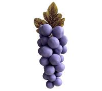 Jabón de uva, jabón de uva en una cuerda, hecho a mano en forma de uva verde natural proceso en frío, jabones artesanales de uvas para decoración del hogar, ducha de baño, cocina, regalo de