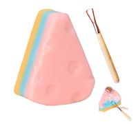 Jabón en barra Digger jabón con forma de queso y tesoro con juguetes en su interior ecológico ideal para niños para jugar de forma interactiva entre padres e hijos y para desarrollar habilidades