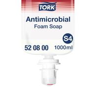 Jabón en espuma Tork 520800 S4 Premium sin perfume 6 x 1000 ml