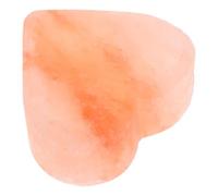 Jabón en Forma de Corazón de Sal Mineral Natural Naranja
