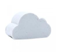 Jabón invitados con forma de nube - Pack ahorro especial eventos (200 uds) - Detalles bautizo, bodas, comuniones, cumpleaños - Regalo original para celebraciones- Aroma Herbal