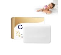 Jabón limpiador de colágeno, Jabón aclarador de colágeno jabón corporal clarificante para la cara y el cuerpo Jabón de baño, piel corporal lisa, exfoliante suave para la hiperpigmentación, eliminar