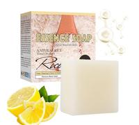 Jabón Limpiador Facial | Jabón De Leche De Arroz Artesano Para Hombre | Artículos De Limpieza Facial Hidratante Para Toda La Familia