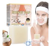 Jabón Limpiador Facial, Jabón De Leche De Arroz Hidratante, Artículos De Limpieza Facial Hidratante Para Toda La Familia