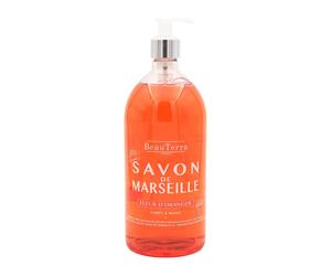 Jabón líquido beauterra marseille universal flor de naranjo manos 1