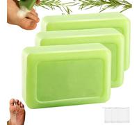 Jabón Loravey Relief, jabón Loravey con aceite de árbol de té, jabones naturales para pies y cuerpo para una piel sana, Solve Foot desde la raíz (3pcs)