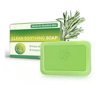 Jabón Natural de Arbol de Té con Redes de Espuma,de JabóN de Aceite Árbol De Té,hidratan en profundidad y limpian suavemente la piel para una sensación refrescante, limpiador corporal y facial (1PCS)