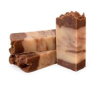 Jabón natural de Canela (90g) - Regula el exceso de grasa en pieles con acné y espinillas - Exfolia la piel, elimina células muertas - Alivia picores