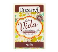 Jabon Natural de Karite Drasanvi en Pastilla de 100 Gramos de Uso Diario | Con Manteca de Karite, Nutre Intensamente las Pieles Secas y Sensibles, Ideal para el Cuidado Diario del Cuerpo Sin Parabenos