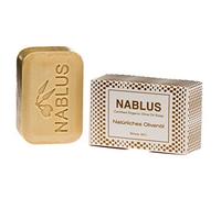 Jabón natural de Nablus Soap de aceite de oliva natural, hecho a mano y aceite de palma libre, bio 100g