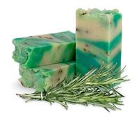 Jabón natural esotérico de romero (90gr) - Atrae la buena suerte, aumenta la fuerza de voluntad y confianza - Limpieza energética - Estimula la mente - Hecho en España - 1 ud