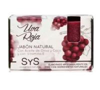 JABON NATURAL PREMIUM LABNATUR 100gr UVA ROJA