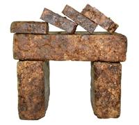 Jabón negro africano crudo, 2 kg, barras 100% puras naturales a granel de Ghana, tratamiento para el acné, ayuda a combatir el eccema y la psoriasis, piel seca, Scarios y manchas oscuras, ideal para