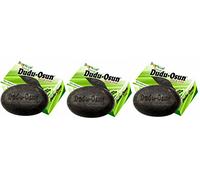 Jabón negro africano natural tropical Dudu Osun, 150 g, paquete de 3, el embalaje puede variar