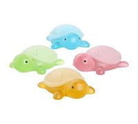 Jabón Niños Hecho A Mano - 6 Centímetros, Forma Tortuga Jabón, Natural Limpiador | Hidratante Baño Pastilla Conjunto 4 Piezas, Natural Limpiador Para Niños Limpieza, Regalo