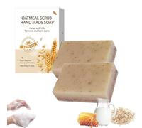 Jabón Nolvia, jabones naturales Nolvia, jabones naturales para una piel mejor, jabón orgánico en pastilla, hidratantes con leche para rostro y cuerpo, suavizan y limpian la piel (2pcs)