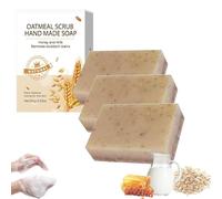 Jabón Nolvia, jabones naturales Nolvia, jabones naturales para una piel mejor, jabón orgánico en pastilla, hidratantes con leche para rostro y cuerpo, suavizan y limpian la piel (3pcs)