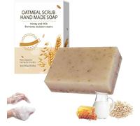 Jabón Nolvia, Jabones Naturales NolviaSoap, Jabones Artesanales De Avena Y Cúrcuma Para Una Piel Mejor, Hidratan La Piel, Para Todo Tipo De Pieles (1pcs)