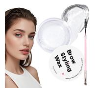 Jabón para cejas - Gel de moldeo duradero | 14 g de jabón neutro transparente - Fórmula incolora para un aspecto espesado de cejas silvestres, secado rápido, fácil extracción