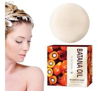 Jabón para el cabello más fuerte, barra de champú para el crecimiento del cabello - Suaviza, suaviza y añade brillo en barra de champú | Barra de champú Salon-Healthy Look and Shine, barra de acondici