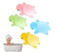 Jabón Para Lavarse Las Manos Para Niños: Forma Creativa De Tortuga, Fórmula Natural Suave, Cuidado Suave De La Piel | Divertidas Barras Limpiadoras De Baño, Juego De Accesorios Para Niños De Fácil Lav