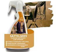 Jabón para sillas de montar I Spray para el cuidado del cuero I Grasa incolora I Bálsamo I Limpiado I Cuidado del calzado para sillas de montar I Cuidado del cuero para sofás Zapatos de cuero 500ml