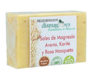 Jabón Sales MG avena y karité rosa 100 g - limpieza e hidratación diaria
