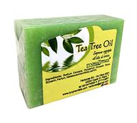 Jabón Vegetal Tea Tree Oil - Jabón de Árbol de Tè - 100% natural - elaborados en frío - método artesanal Made in Italy