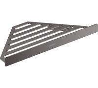 Jabonera AddStoris de hansgrohe, 41741340, Color: Cromo negro cepillado