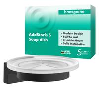 Jabonera AddStoris S de hansgrohe, 41766670, Color: negro mate