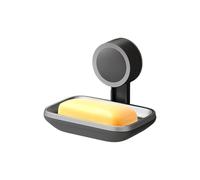 Jabonera - Almacenamiento De Ducha Sin Taladro De 7,49 Pulgadas | Soporte Para Ahorro De Jabón En Barra, Bandeja De Succión Al Vacío Para Cocina, Ducha, Baño, Lavandería, Hogar, Hotel, Dormitorio, Gra