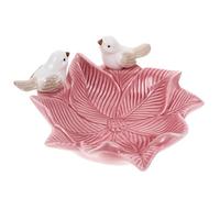 Jabonera Bandeja De Cerámica For Joyas con Forma Pájaro, Creativa Y Bonita Jabonera, Plato Exhibición Lujo Alta Gama Decoración y Accesorios de Cocina