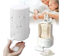 Jabonera Baño Pared,Caja de Molienda de Jabón en Polvo,3 Niveles Ajustables,Impermeable Jabon Soporte con Raspador,Sin Perforación,Contenedor de Jabón para Baño Ducha,Cocina y Viajes Jaboneras