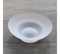 Jabonera Caja de Almacenamiento de Vidrio Redonda Accesorios de Soporte Transparente para Ducha Baño Hotel Hogar Sala de Estar Decoraciones Barra de Ducha Bandeja de Drenaje Cubierta de Soporte