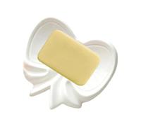 Jabonera con drenaje, bandeja de cerámica con - Jabón para lavabo del baño | Para casa, cocina, encimera, ducha, bañera, rústico, hotel, esponja, maquinilla de afeitar