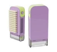 Jabonera con limpiador de manchas de ropa, cepillo de burbujas multiusos con rodillo para lavavajillas, lavandería, zapatos, baño, fregadero, limpieza de suelos, accesorio compacto de viaje y camping