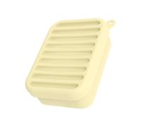 Jabonera de baño antideslizante con capa de drenaje, caja de almacenamiento de silicona, organizadores para artículos de tocador de viaje, accesorios, contenedor portátil con drenaje