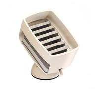 Jabonera de drenaje sin taladro, soporte de lujo para encimera, baño, ducha, barra de jabón montada en la pared, almacenamiento con drenaje (blanco)