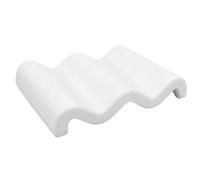 Jabonera de Ducha | Forma de Onda Sin Desagüe | Recipiente Jabón Cocina | para inquilinos, apartamento, baño, Hotel, hogar, Dormitorio, Cocina, lavandería, Garaje, área de tocador, sótano, Lavabo