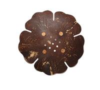 Jabonera de madera con agujeros de drenaje para cocina, C
