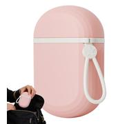 Jabonera de viaje con tapa y orificios de drenaje, recipiente de viaje impermeable y portátil para jabón sólido con tapa a prueba de fugas, para casa, apartamento, dormitorio, hotel, gimnasio, cabina