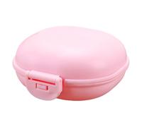 Jabonera de viaje impermeable con tapa - Recipiente de champú sólido | Soporte de creativo tipo baño, hermética para gimnasio y camping juntos en casa, 8,7 x 4 cm Pro Kit