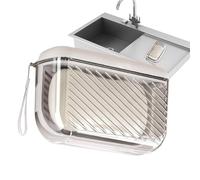 Jabonera de viaje, jabonera de viaje - Recipiente para jabón con tapa - Jabonera portátil a prueba de fugas, para baño, ducha, gimnasio, escuela, camping, senderismo, Vac