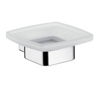 jabonera emco loft, modelo de pared, cristal satinado, 053000100, color: