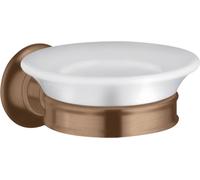 Jabonera hansgrohe AXOR Montreux 000, 42033310, Color: Oro rojo cepillado