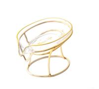 Jabonera, Jabonera, Light Luxury Style Soap Holder, Leaf Shaped Soap Dishes for Bathroom, Shower Soap Dishes Container, Multifunctional Soap Storage Dishes(Transparent)