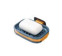 Jabonera, Jabonera, Strong Suction Soap Dish Holder Bathroom Shower Bath Net Drain Case Tray Box
