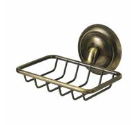 Jabonera Latón Antiguo Cesta